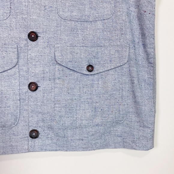 UNIVERSAL WORKS Cotton Blend Vest Waist Coat Sz M - Picture 4 of 7